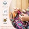 24 Skeins Soft Acrylic Cotton Blend Yarn Set – 2880 Yards Total, 8 Assorted Pastel Colors, 4-Ply Yarn for Crocheting & Knitting, 1.76 oz / 120 Yards Each Skein for DIY Crafts & Handmade Projects